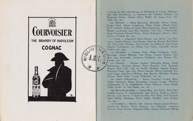Les programmes de Théatre de l\